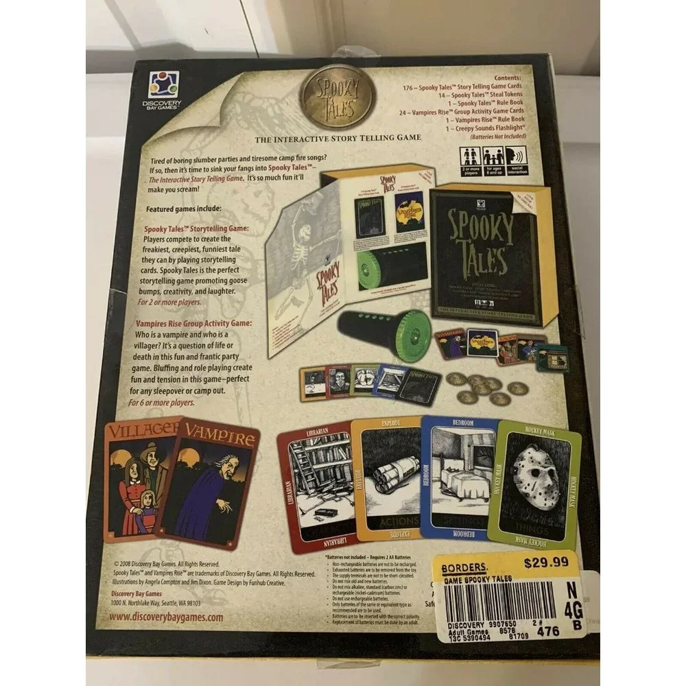 Spooky Tales Game Collection‎ Discovery Bay Games Interactive Story Telling Game